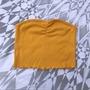 Pacsun yellow tube top